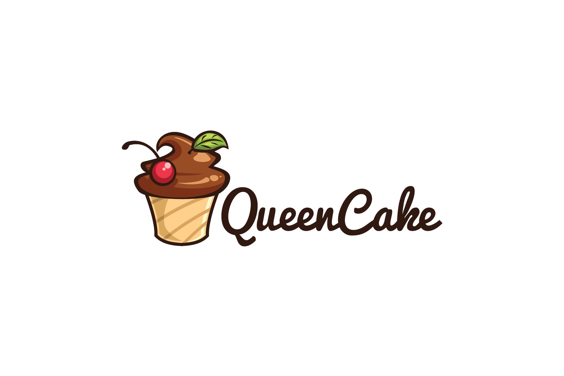 Queen Cake Logo cover image.