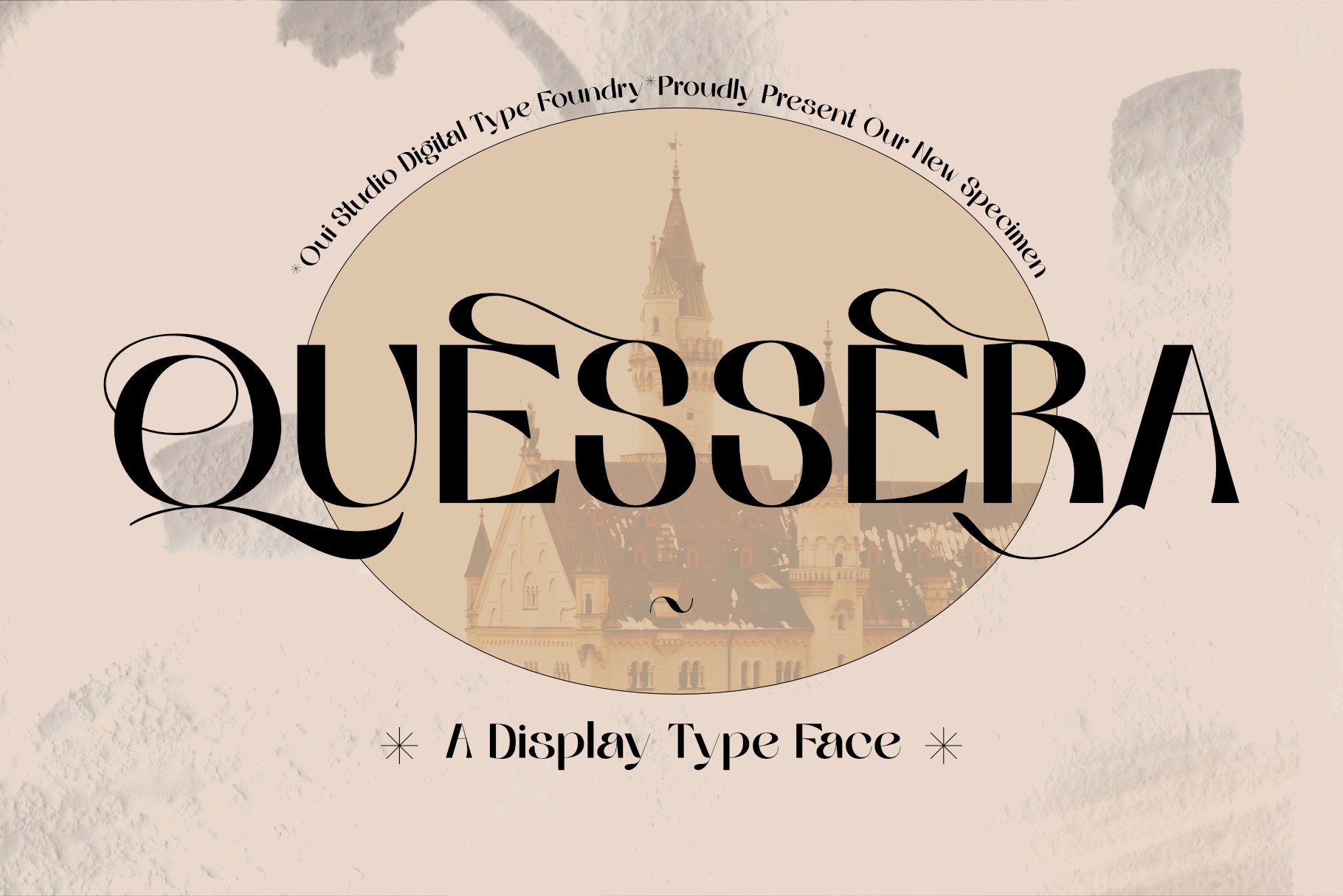 Quessera Font preview image.
