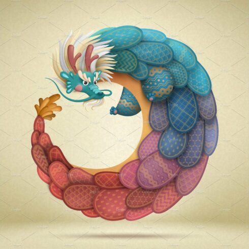 Lovely chinese dragon cover image.