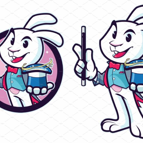 Rabbit Magician Mascot cover image.