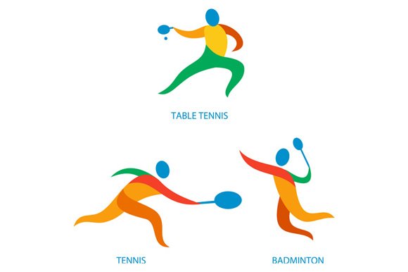 Table Tennis Badminton Icon cover image.