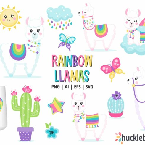 Rainbow Llamas cover image.