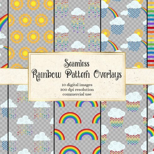 Rainbow Pattern Overlays cover image.