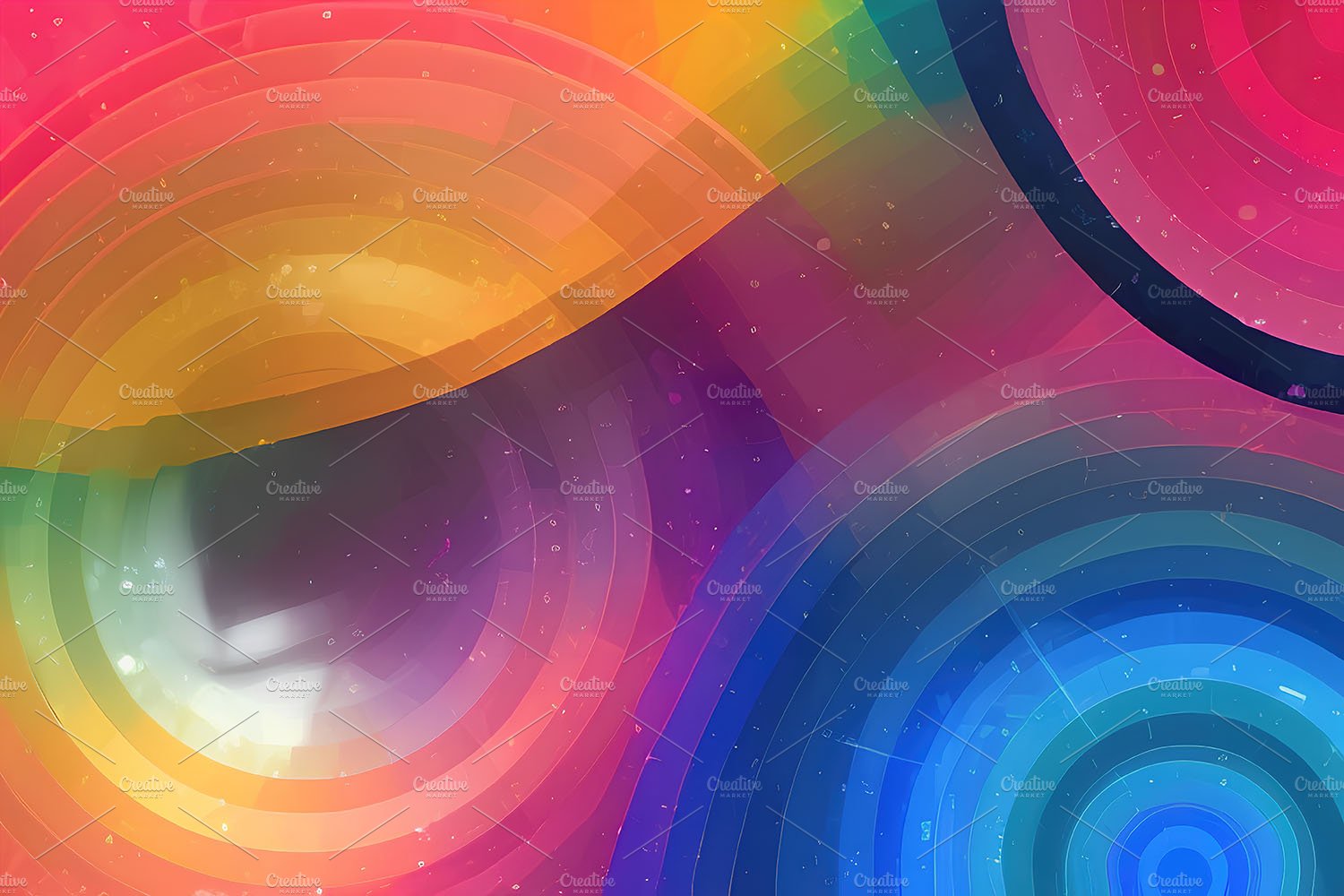 Rainbow Textures background preview image.