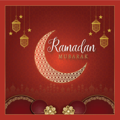 happy-islamic-festival-greetings-maroon-dark-social-media-banner-background cover image.