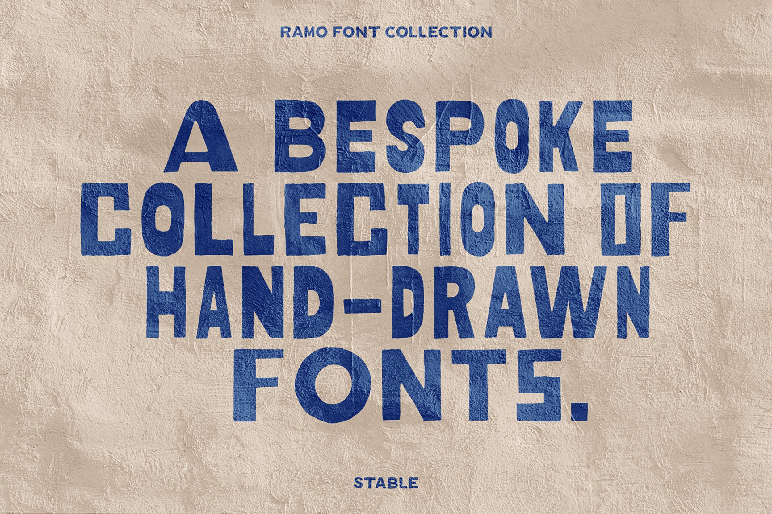 Ramo Font Collection preview image.