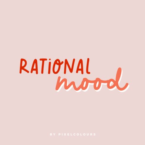 Script Font Rational Mood cover image.