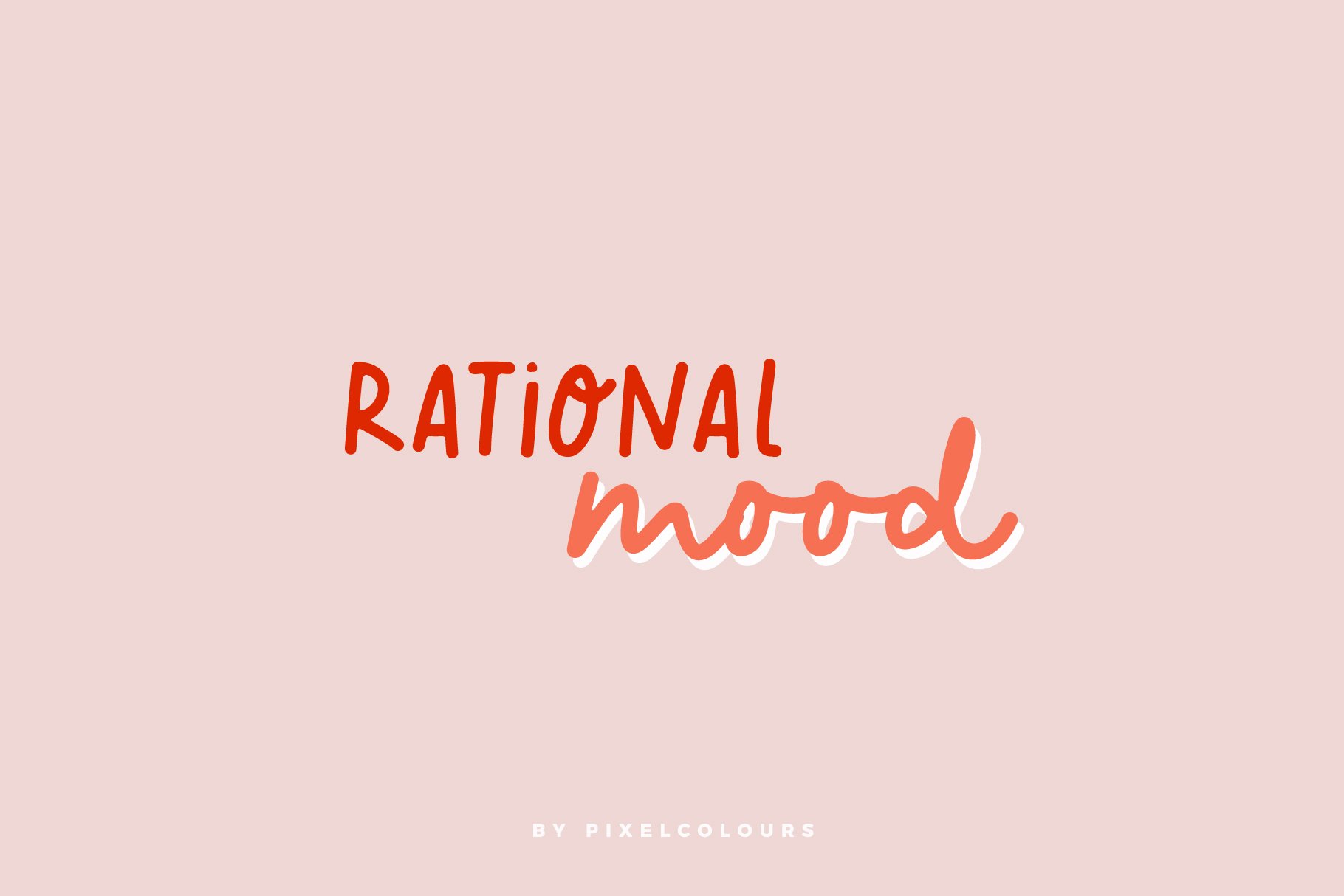 Script Font Rational Mood cover image.