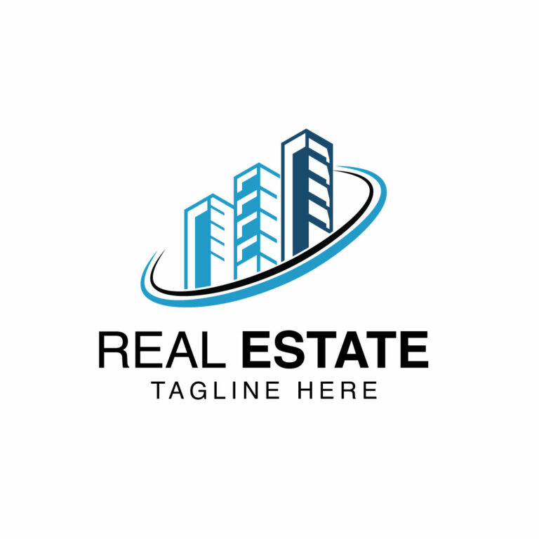 professional real estate logo design - MasterBundles
