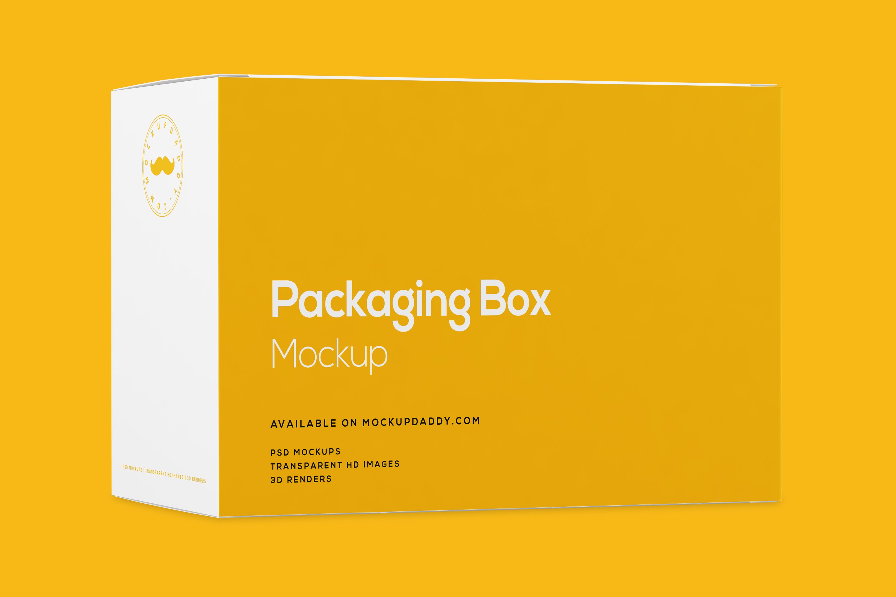 rectangle packaging box mockup 785