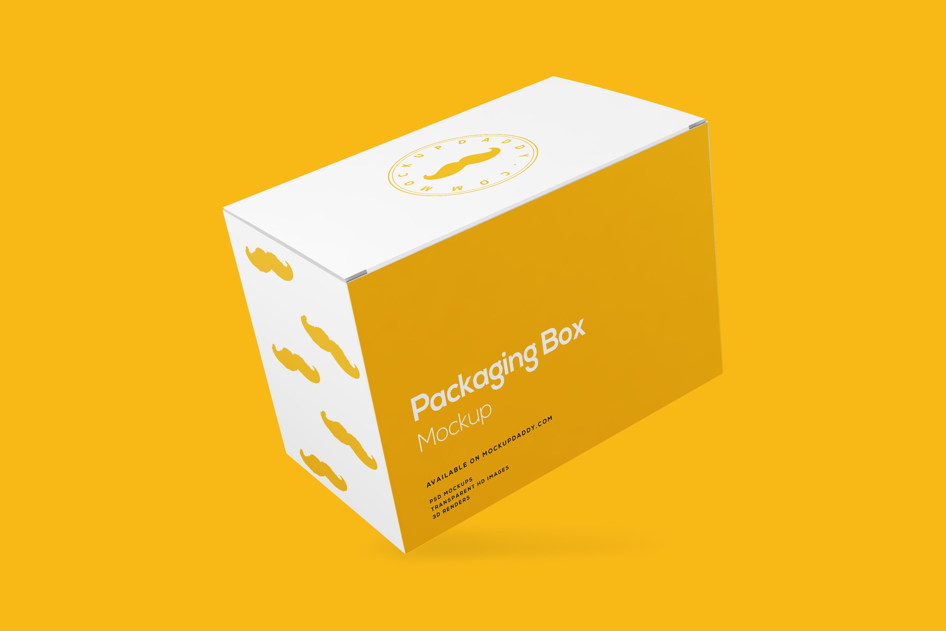 rectangle packaging box mockup floating 28129 679