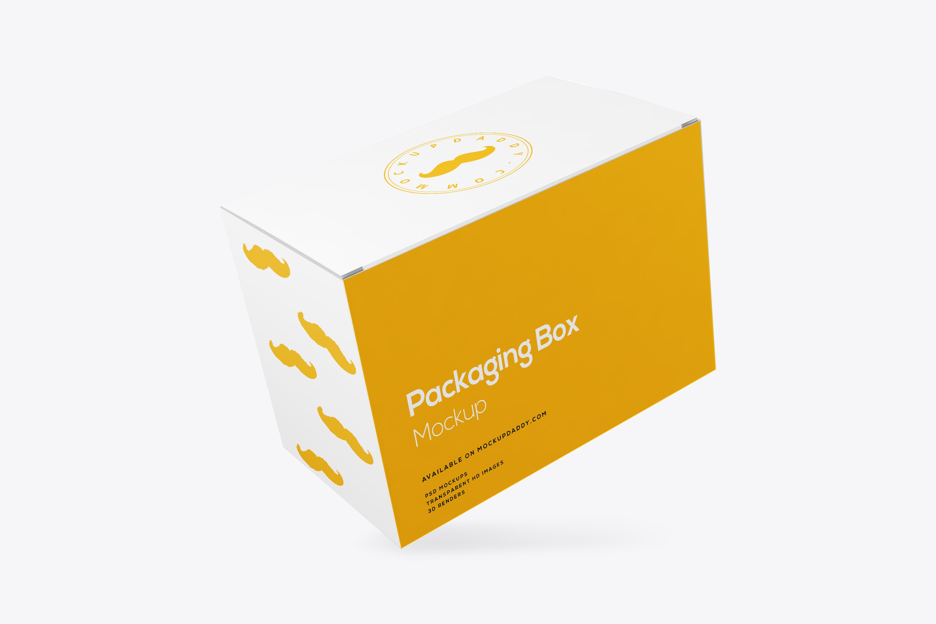 rectangle packaging box mockup free psd 91