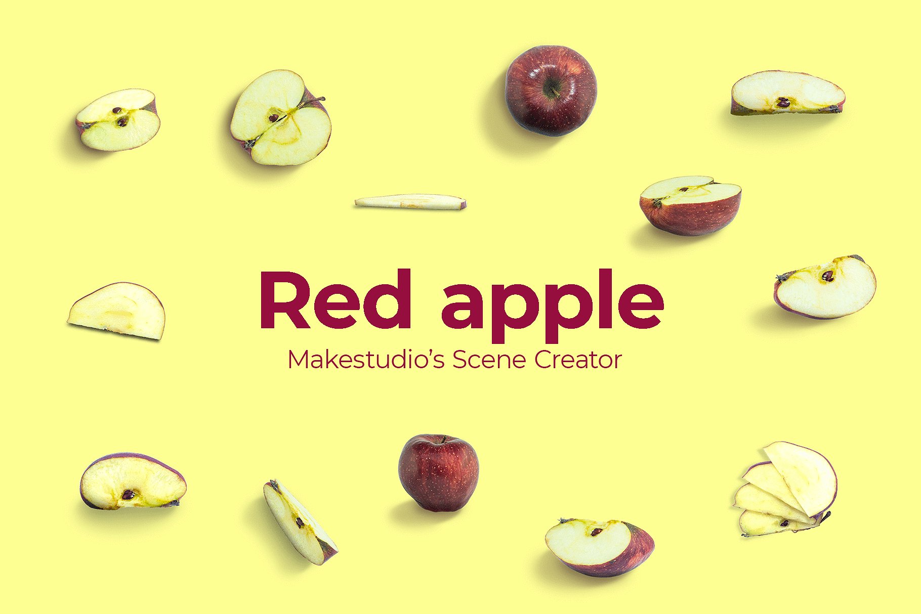 Red apple - Scene creator cover image.