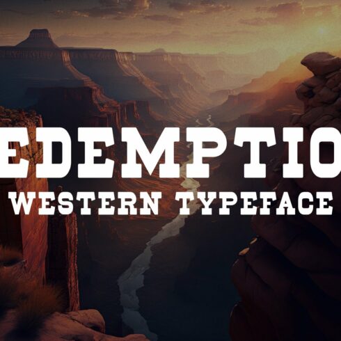 Redemption - Wild West Typeface cover image.