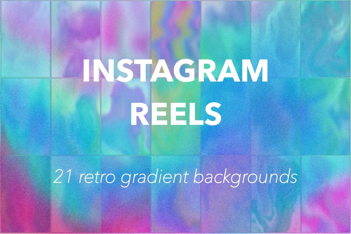 Instagram Reels Gradient templates cover image.
