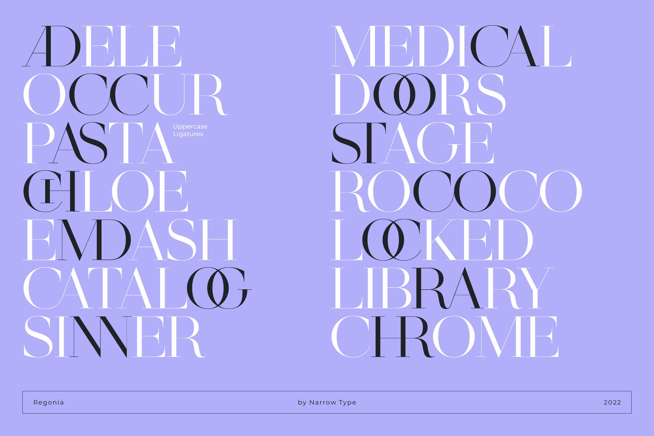 regonia display serif font modern classical14 901