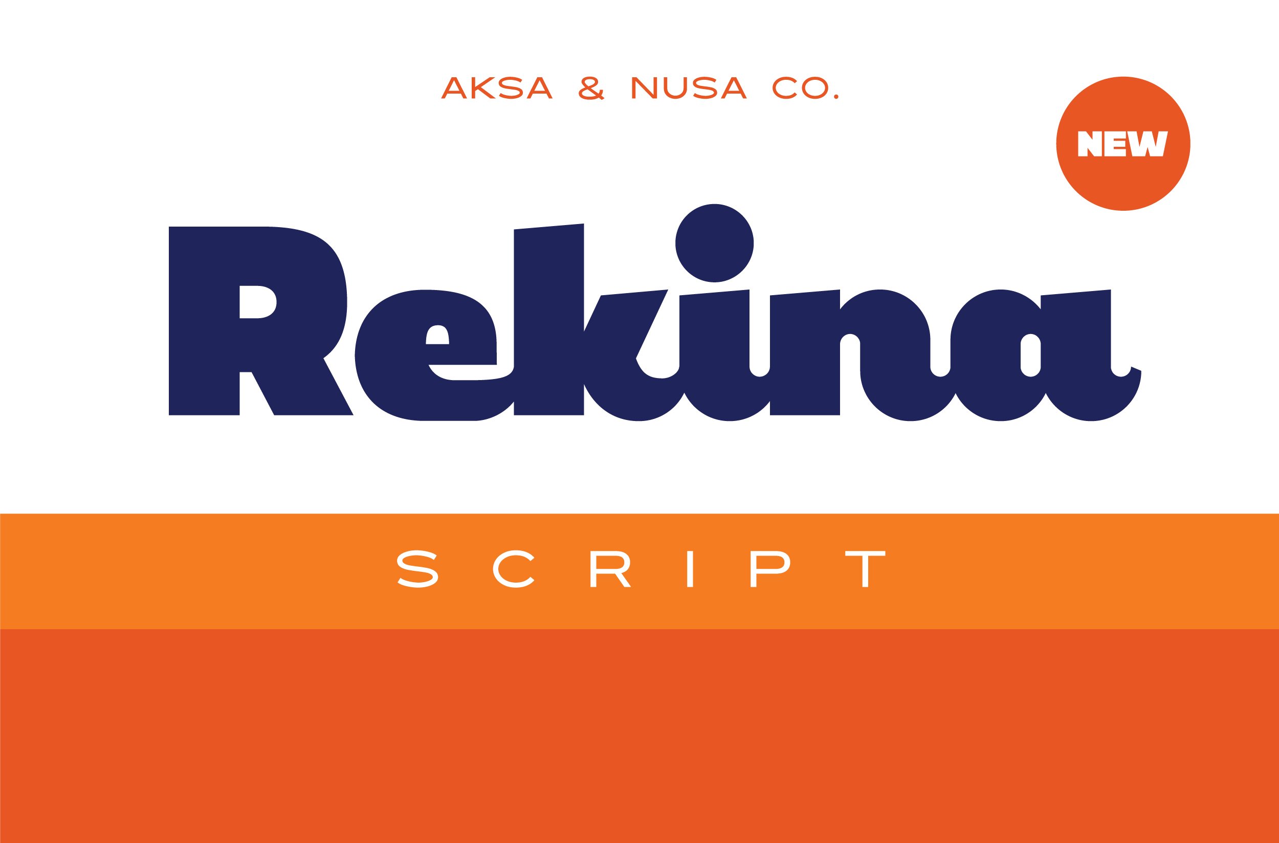 Rekina - Vintage Bold Script cover image.