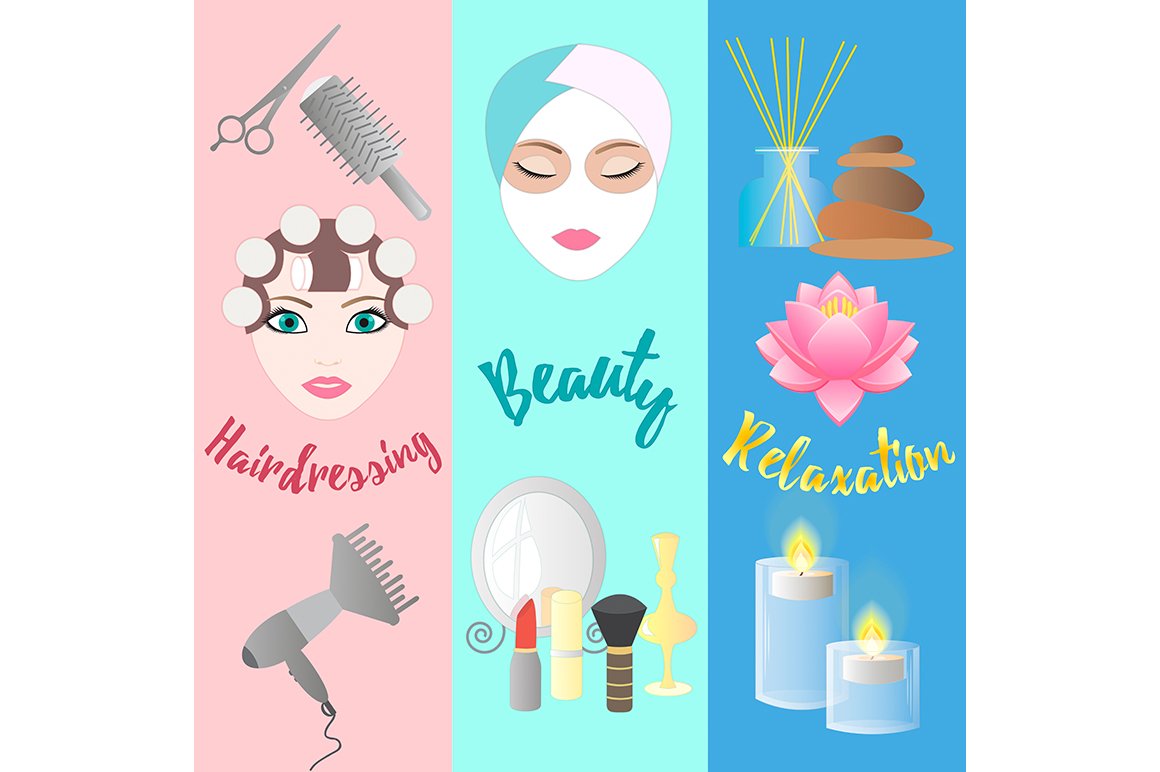 Accessories for Hairdressing salon cover image.