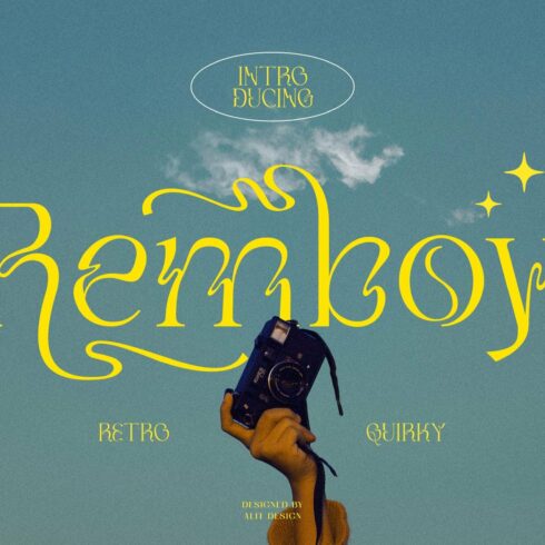 Remboy Typeface cover image.
