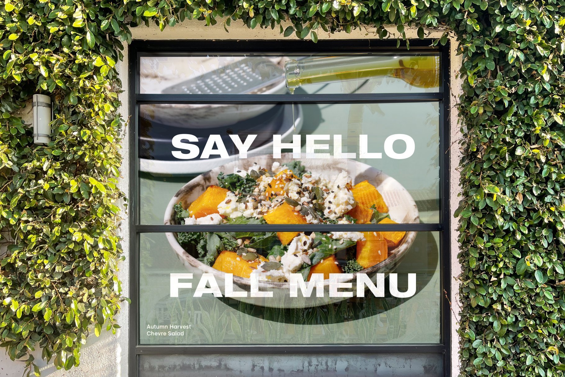 restaurant window mockup psd 257