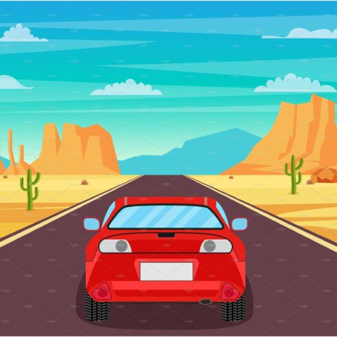 Road in desert cover image.