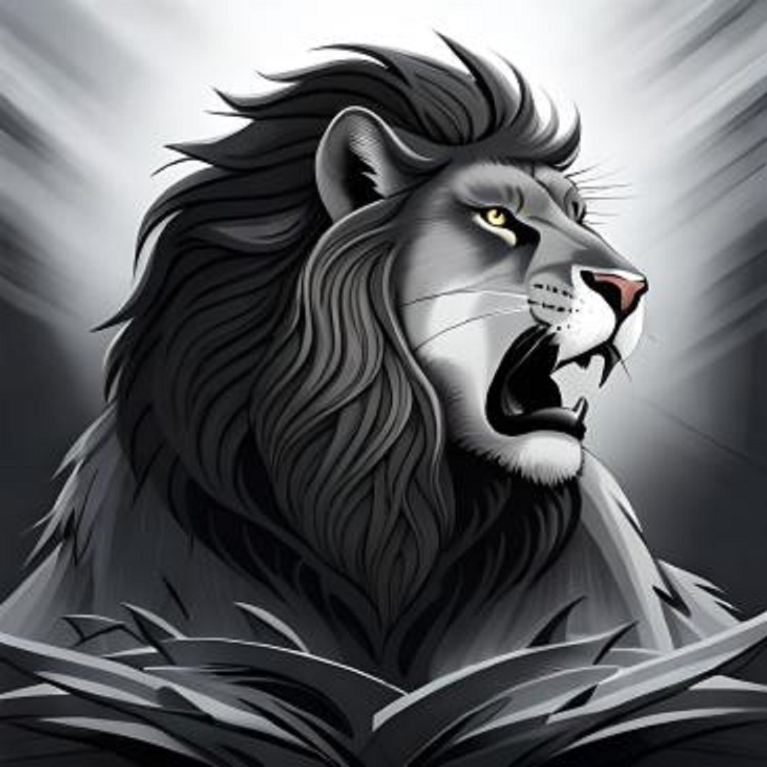 Roaring Lion Art