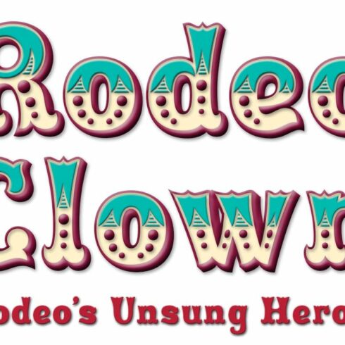 Rodeo Clown cover image.
