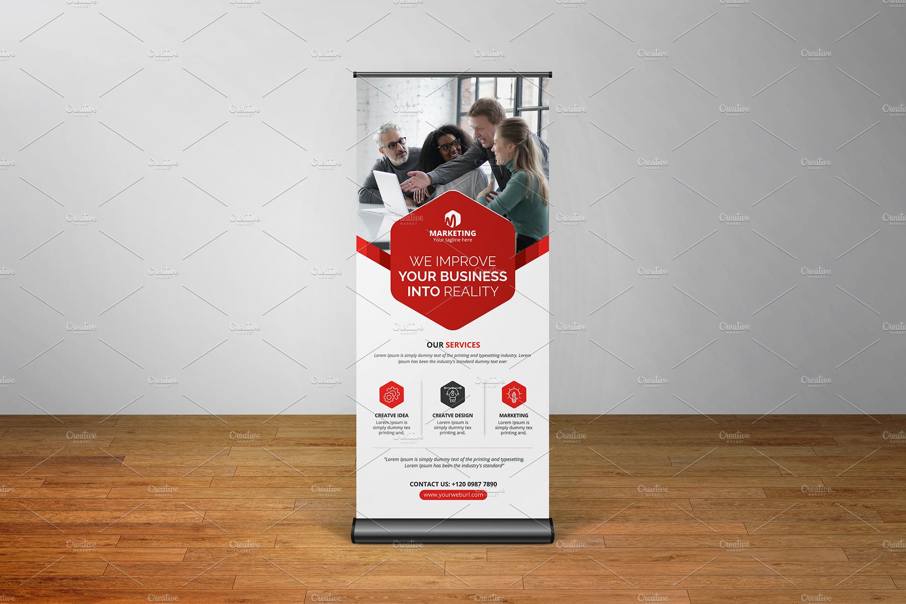 Roll-Up Banner cover image.