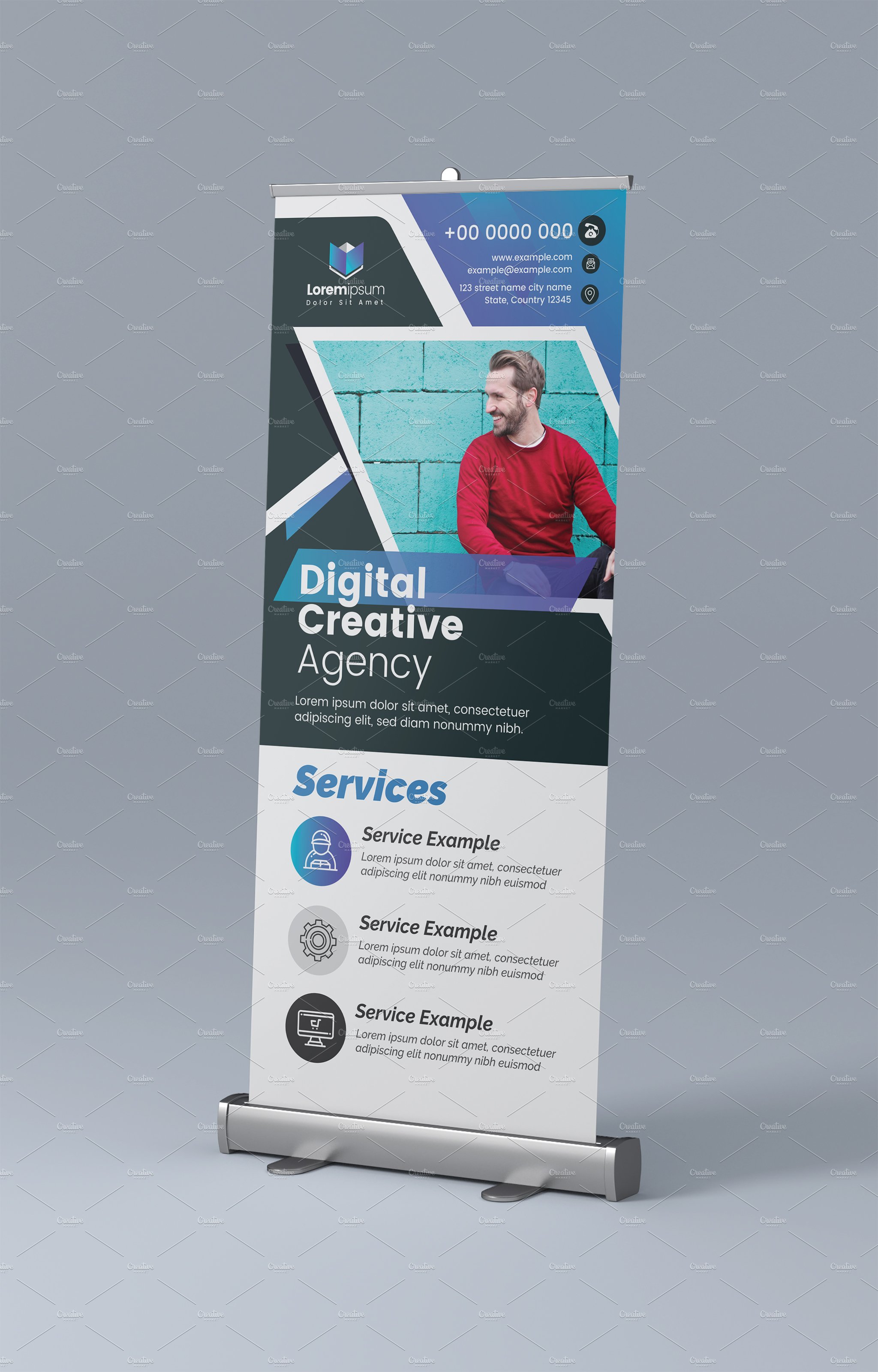 Corporate Roll-Up Banner preview image.