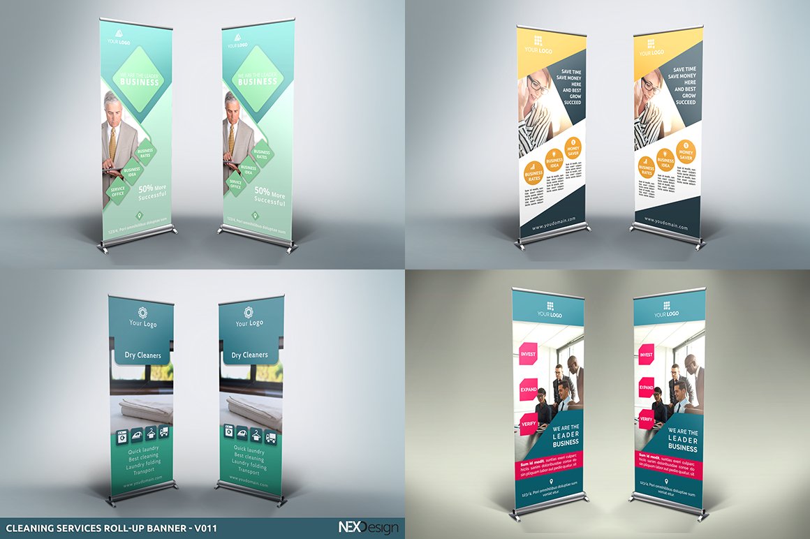 roll up banners bundle 7 494