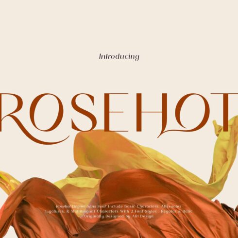 Rosehot Typeface cover image.