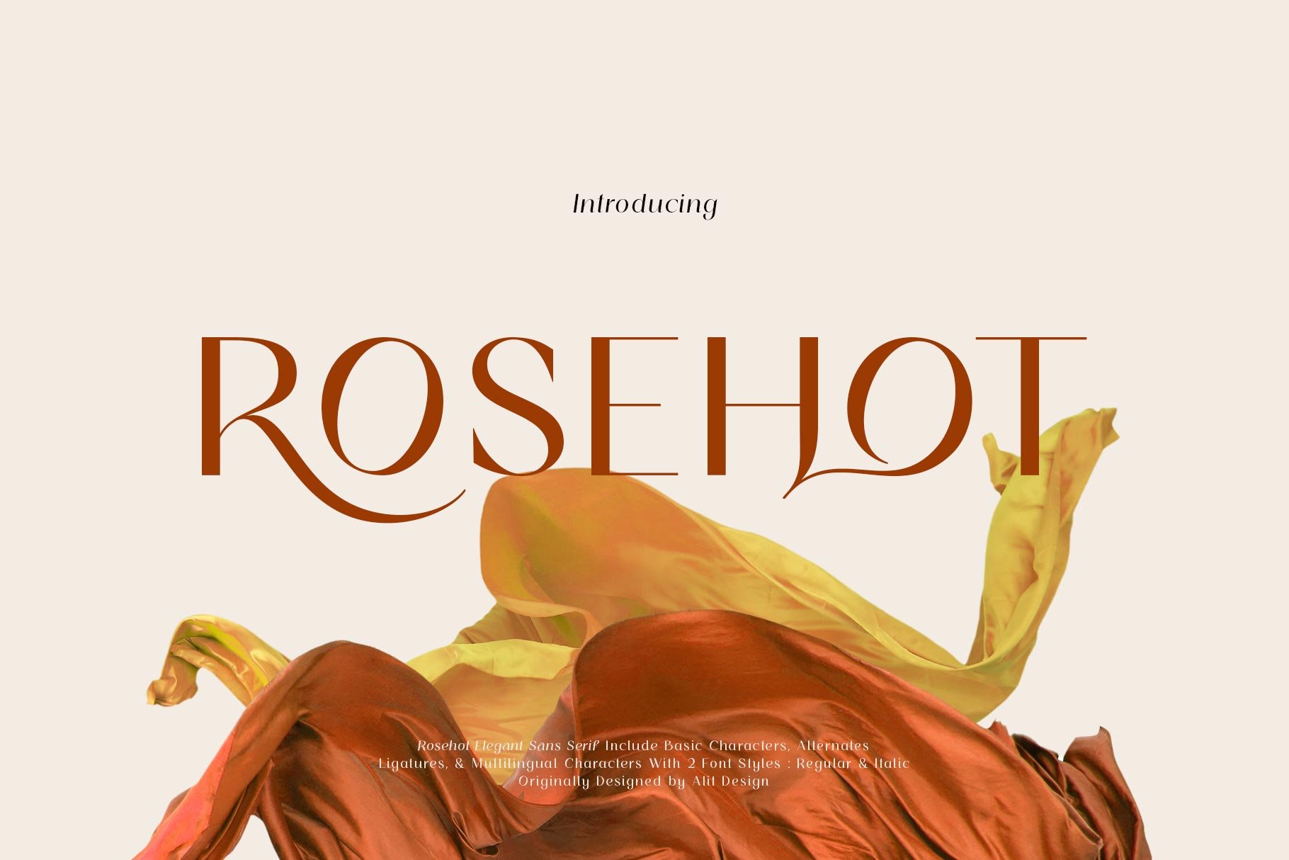 Rosehot Typeface cover image.