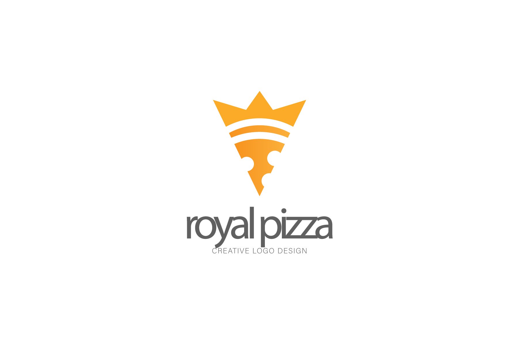 royal pizza logo preview image.