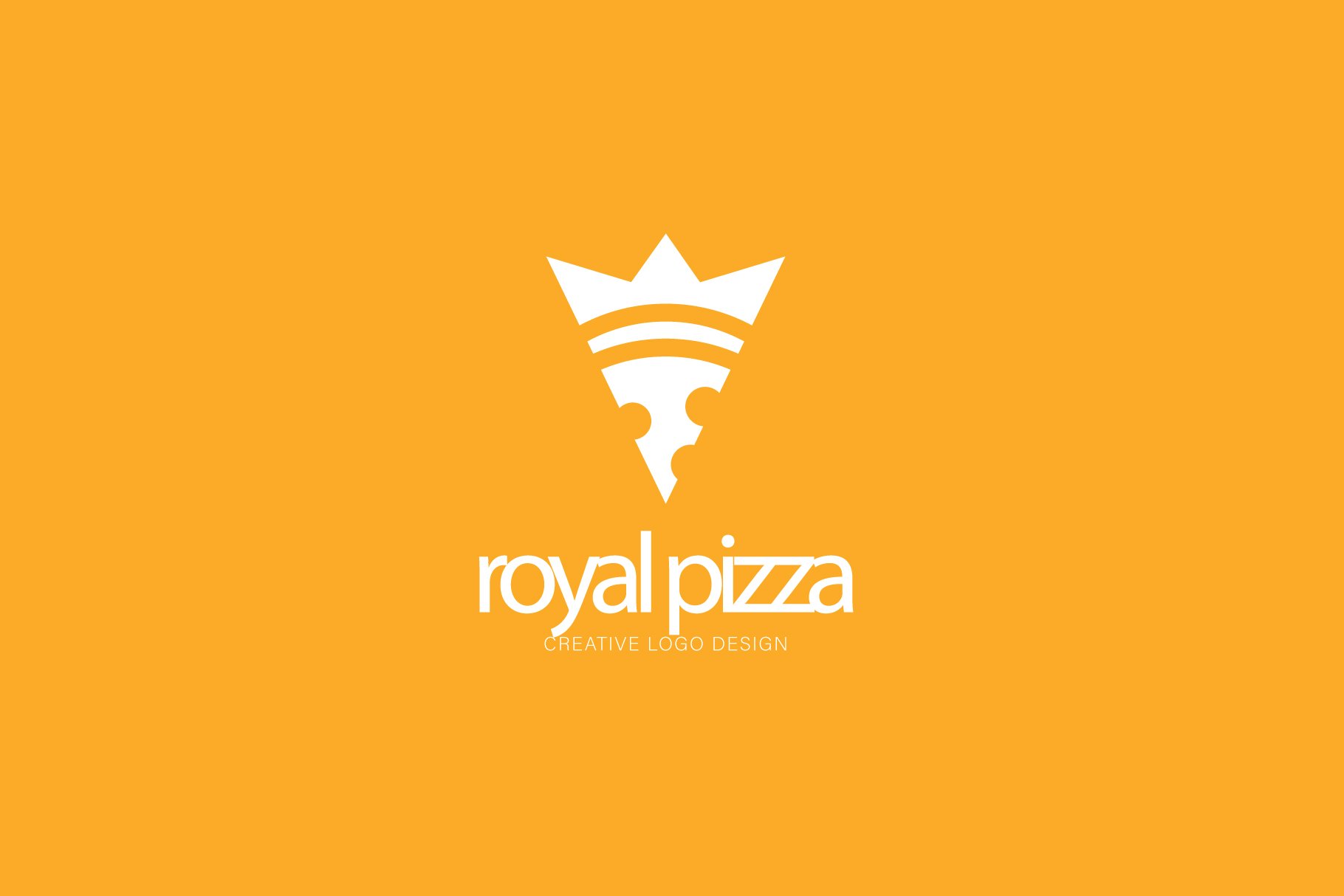 royal pizza logo cover image.