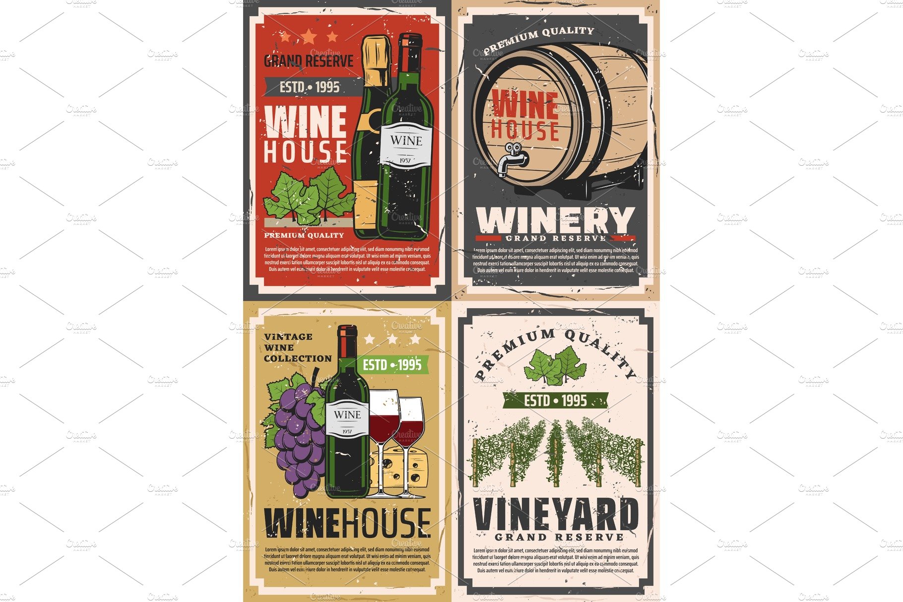 Wine house shop, winery cover image.