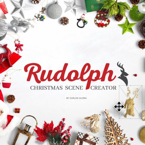 Rudolph Christmas Scene Creator cover image.