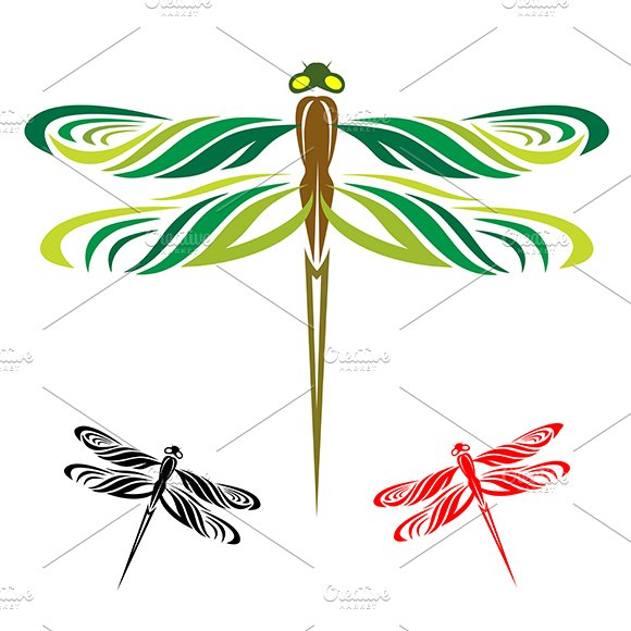 Dragonflies are three wings. cover image.