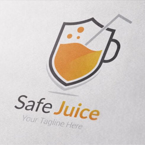 Safe Juice Logo Template cover image.