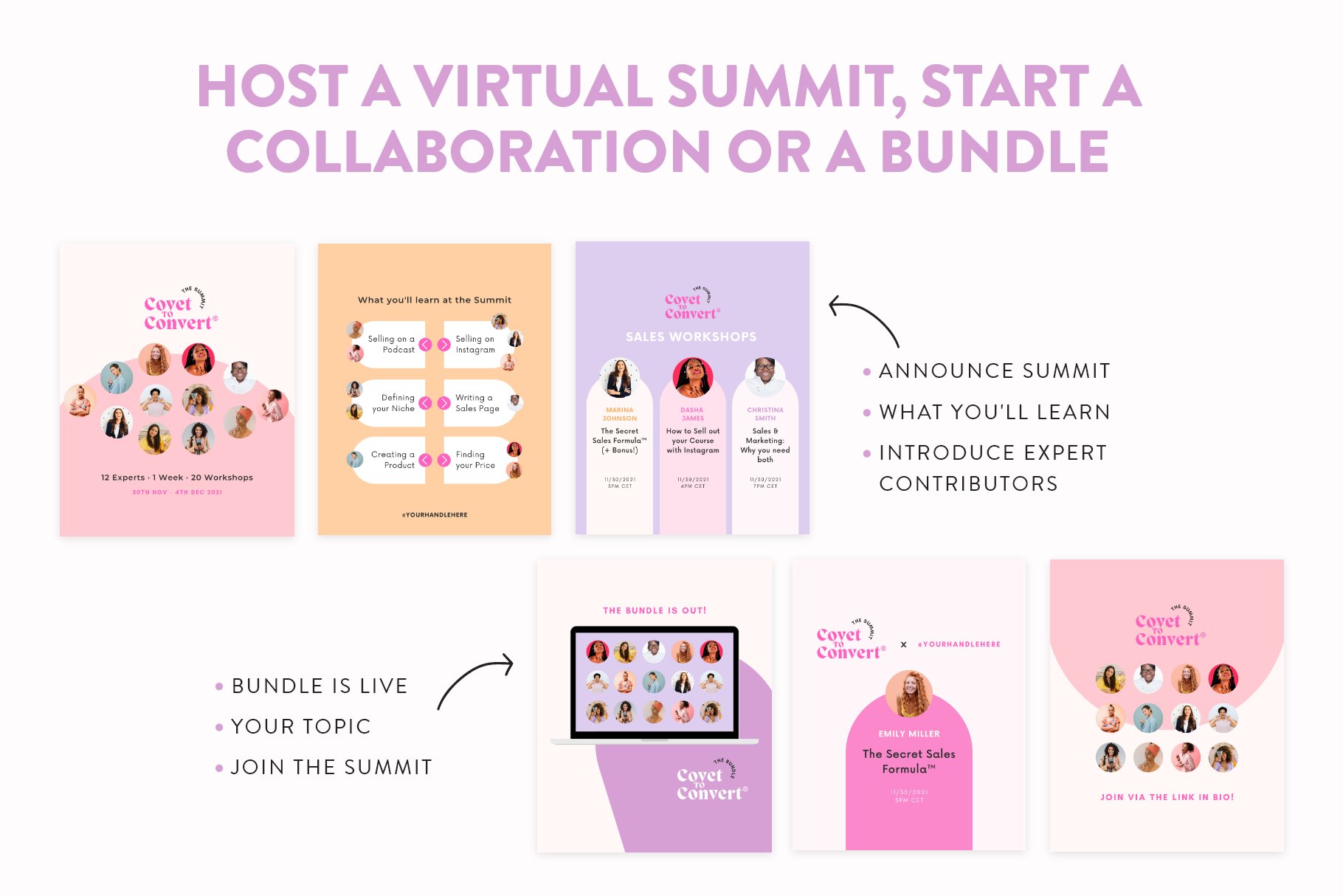 sales power instagram sales templates for canva summit 5 cm 103