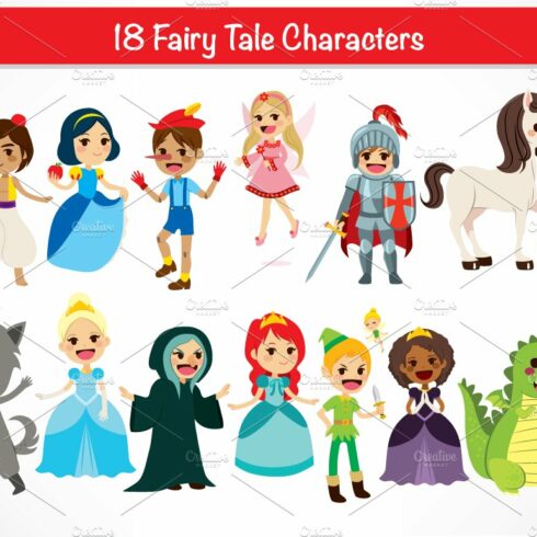 18 Fairy Tale Characters cover image.
