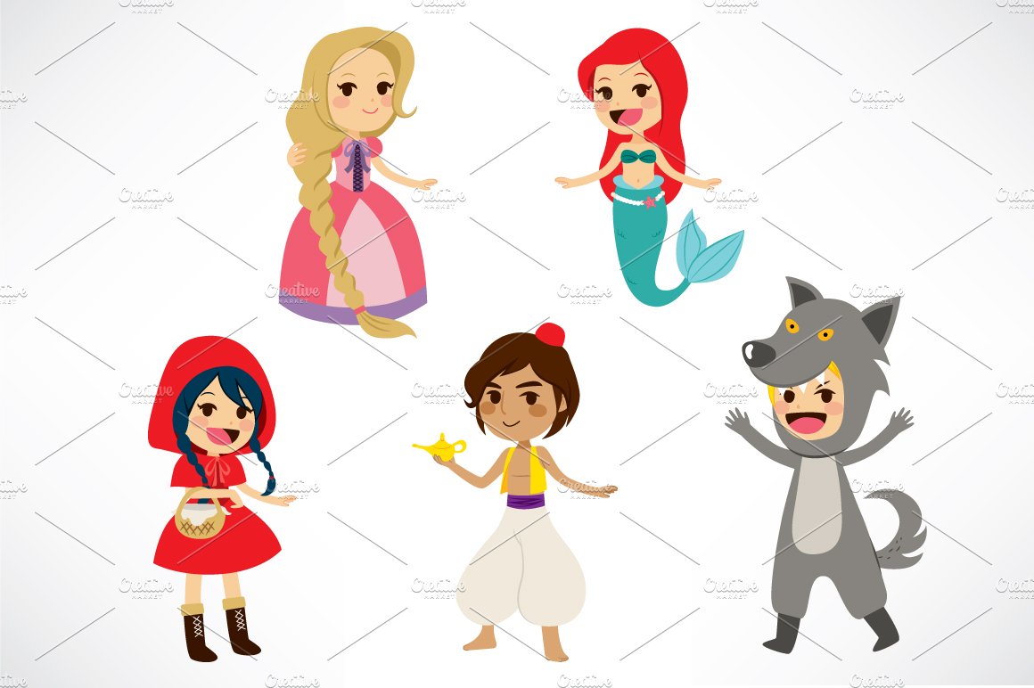 18 Fairy Tale Characters preview image.
