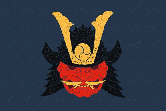 Samurai Helmet cover image.