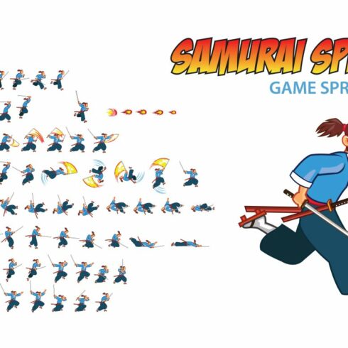 Samurai Game Sprite cover image.