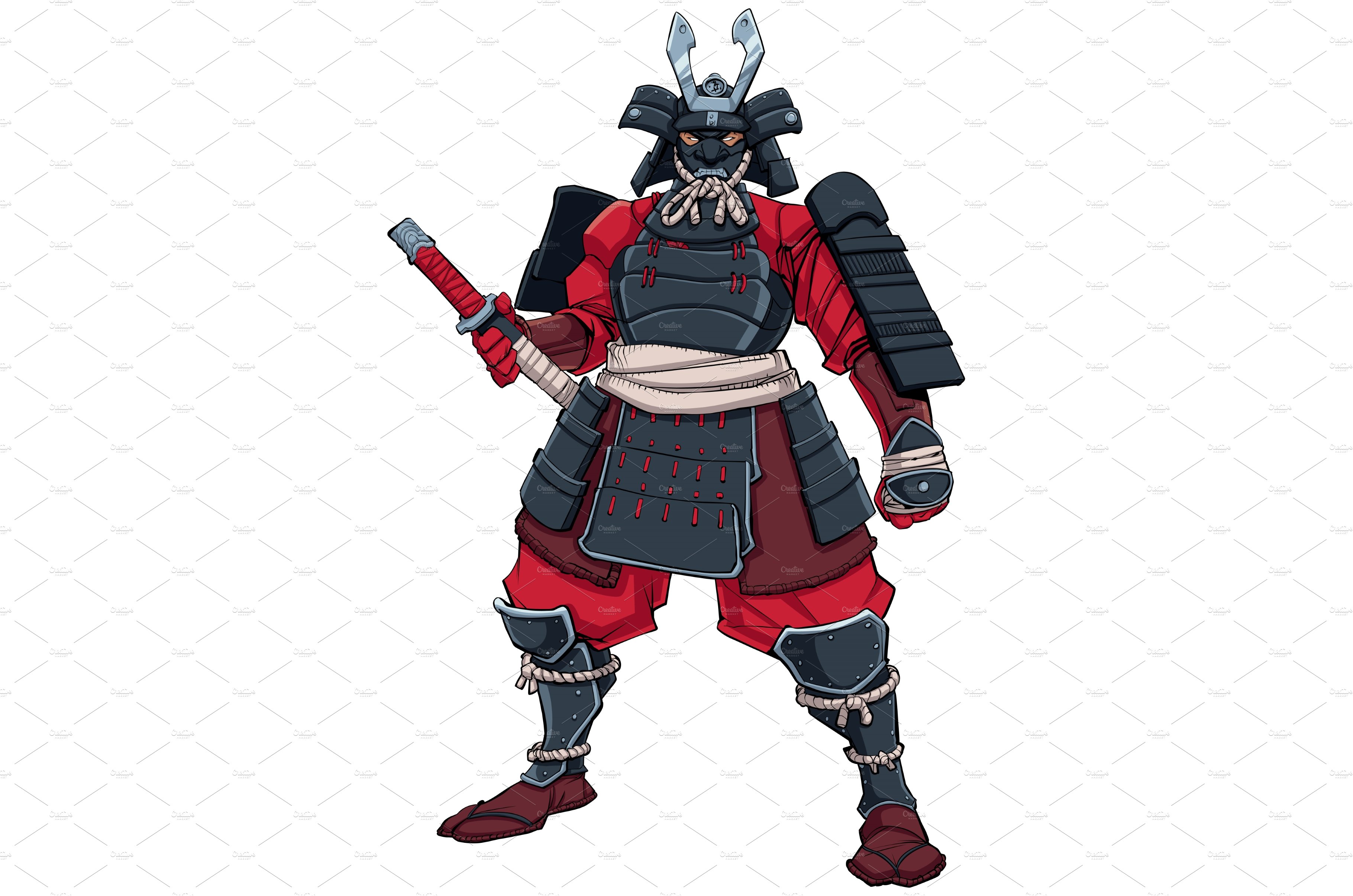 Samurai Warrior Black cover image.