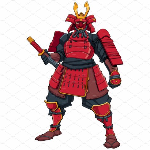 Samurai Warrior Red cover image.