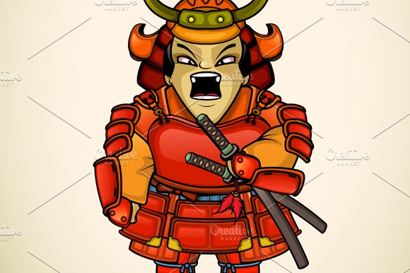 samurai in battle armor preview 303
