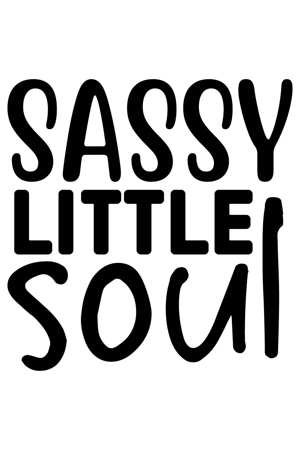 Sassy Little Soul pinterest preview image.