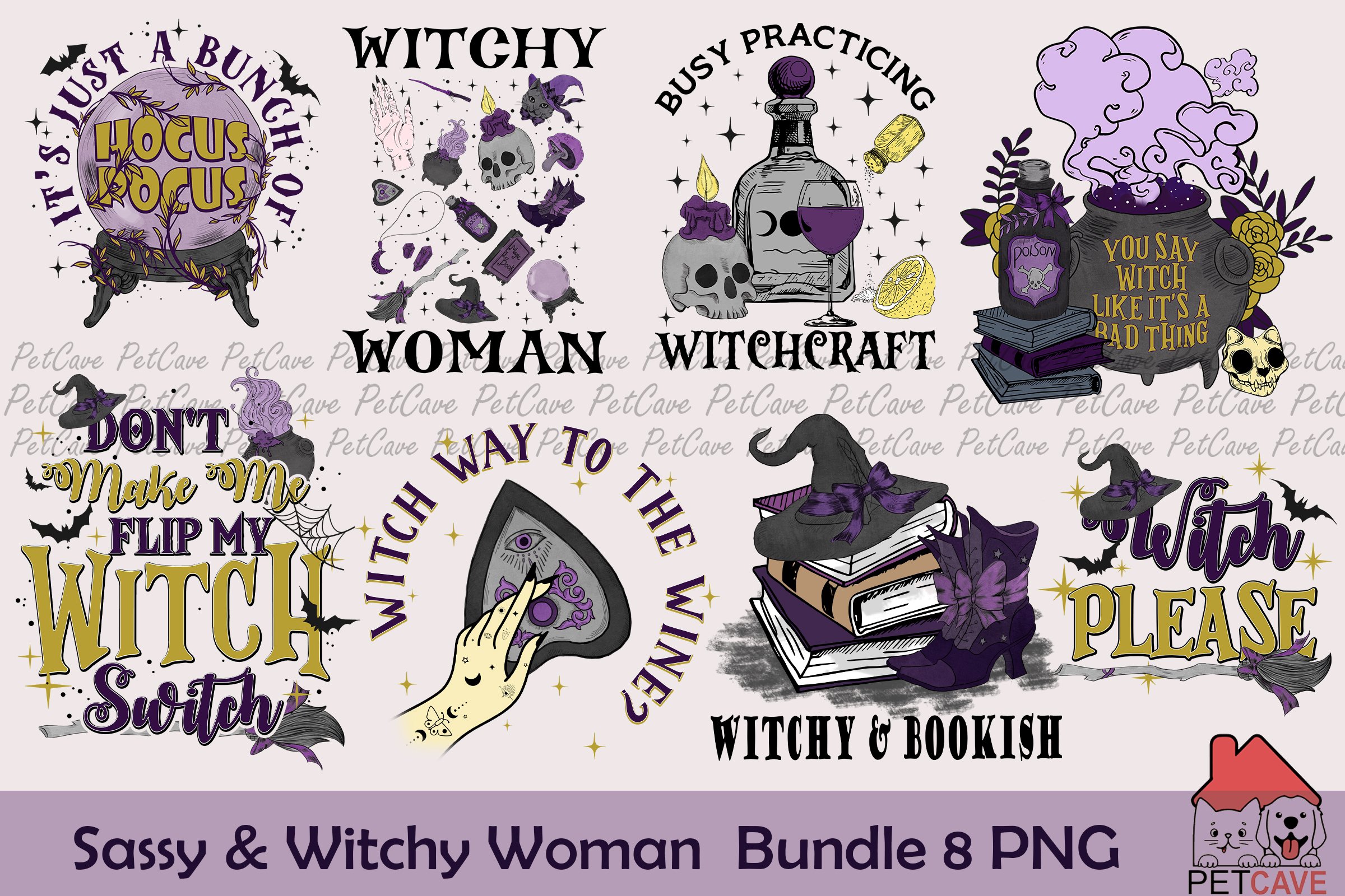 Sassy & Witchy Woman Bundle cover image.