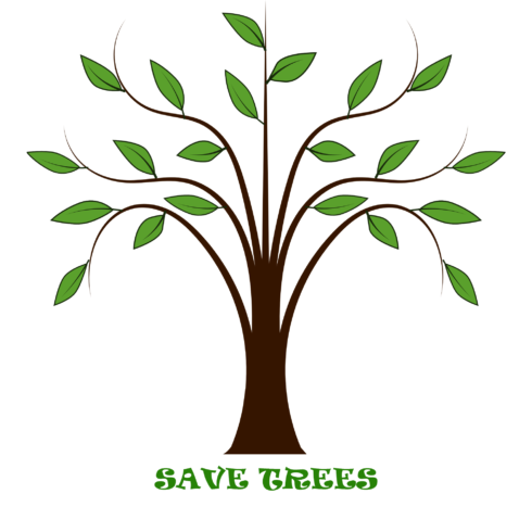 SAVE TREES cover image.