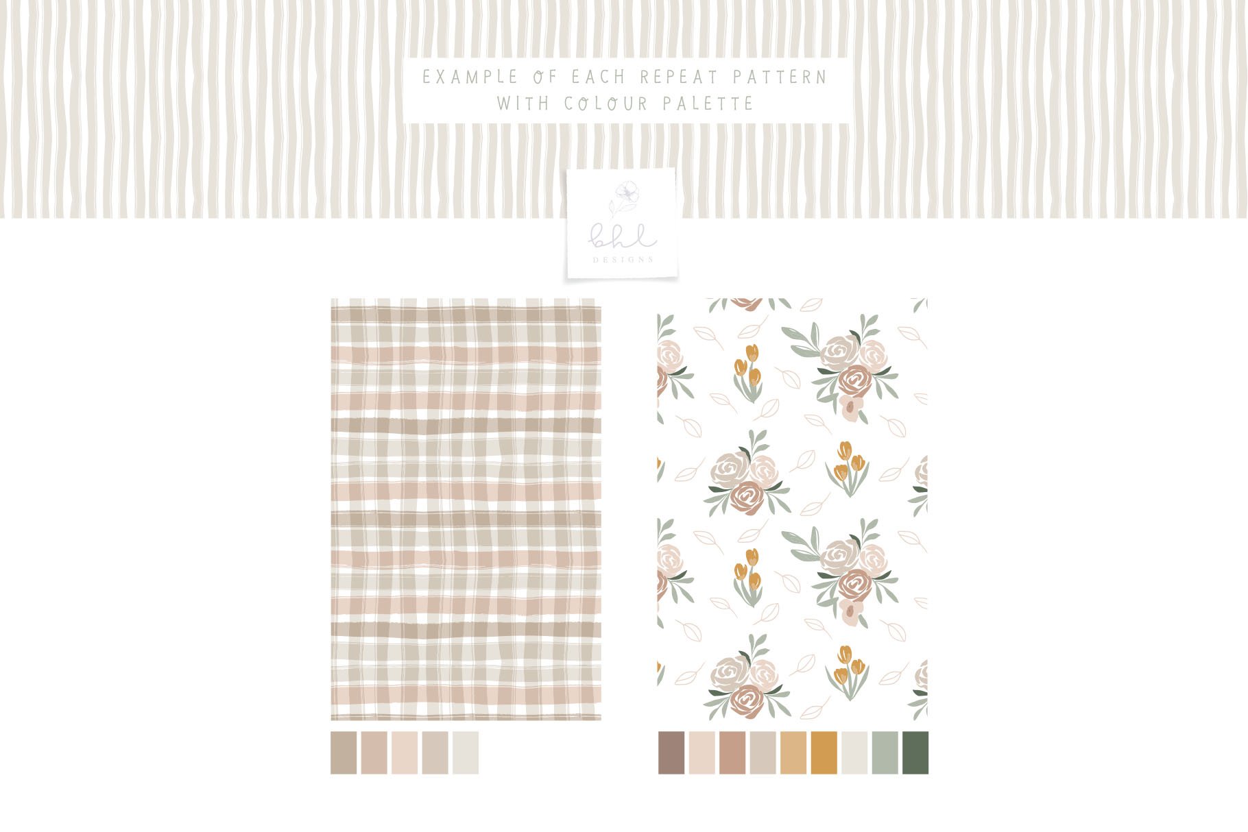 scandi flowers and rainbows licensed pattern preview and products 9 480